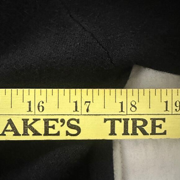 OLIVIER GOUREAU Sweater Dress Womens *Small Black Long Sleeve Sheath Minimalist - Picture 7 of 10